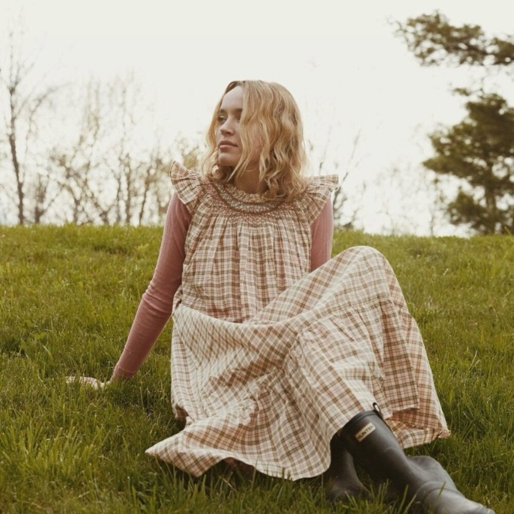 Dôen Austen Plaid Lodge dress. 🩷 - Picture 6 of 11